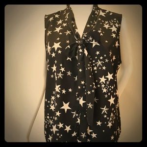 NWOT Ellen Tracy star top